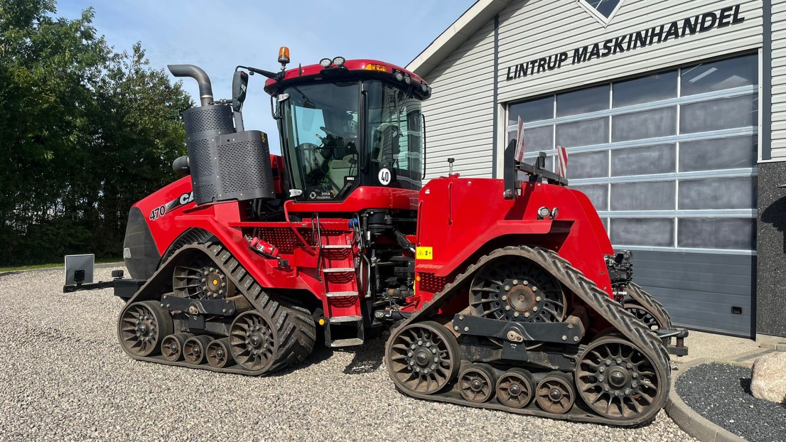 Traktor типа Case IH Quadtrac 470 CVX, med brede bånd og evt med komplet GPS anlæg, Gebrauchtmaschine в Lintrup (Фотография 13)