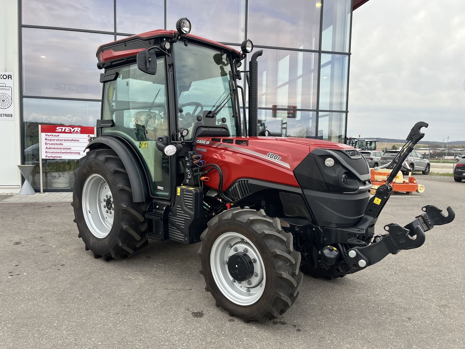 Traktor Türe ait Case IH Quantum 100 F, Neumaschine içinde Harmannsdorf (resim 8)