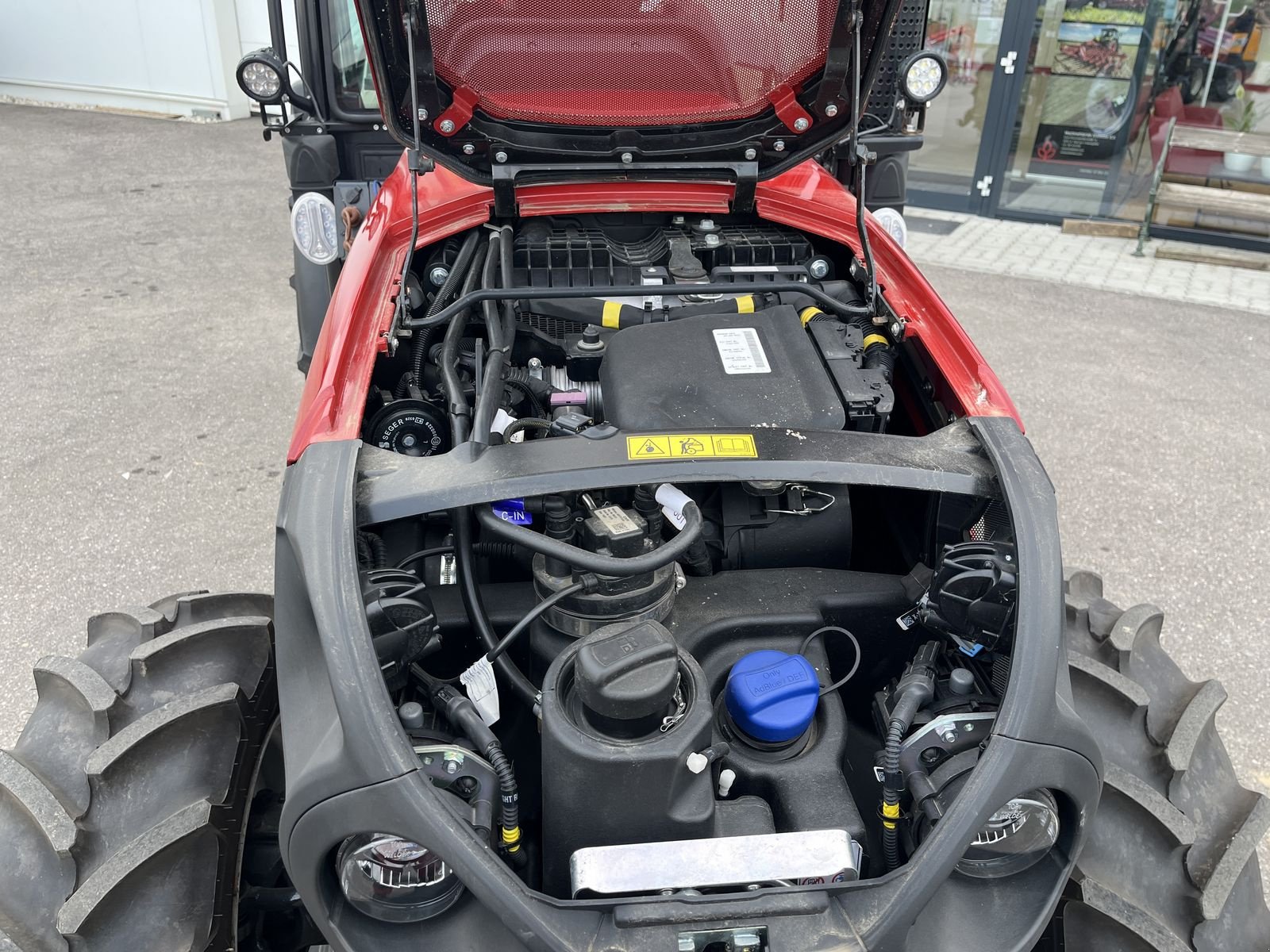 Traktor Türe ait Case IH Quantum 100 F, Neumaschine içinde Harmannsdorf (resim 22)