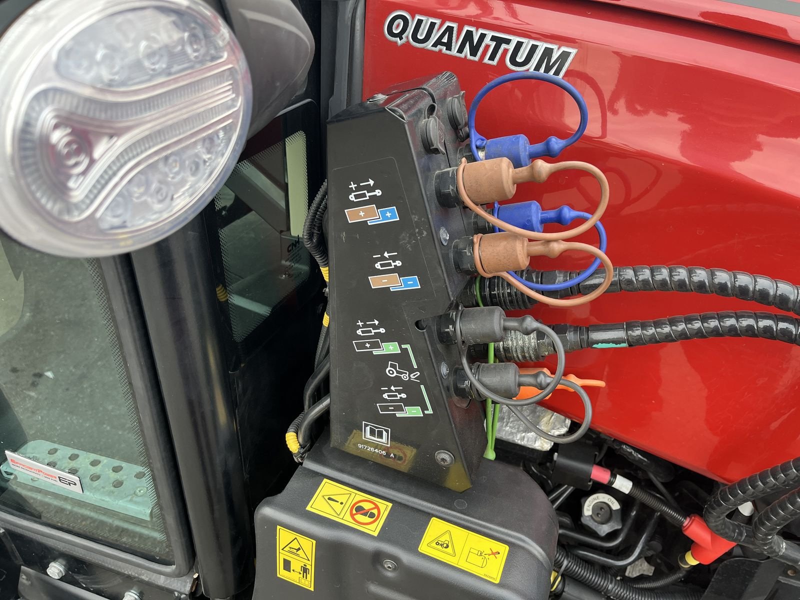 Traktor Türe ait Case IH Quantum 100 F, Neumaschine içinde Harmannsdorf (resim 19)