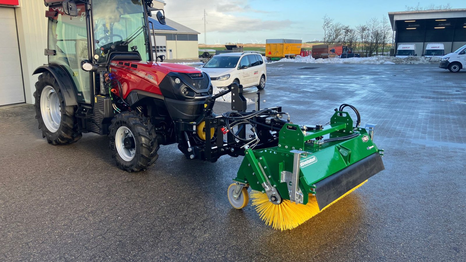 Traktor типа Case IH Quantum 80 N m/Stratos 150 cm Profi kost, Gebrauchtmaschine в Spøttrup (Фотография 9)