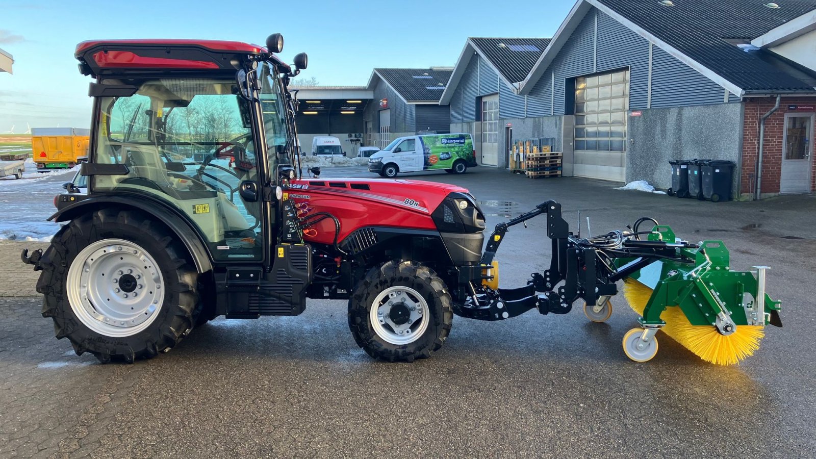 Traktor типа Case IH Quantum 80 N m/Stratos 150 cm Profi kost, Gebrauchtmaschine в Spøttrup (Фотография 8)