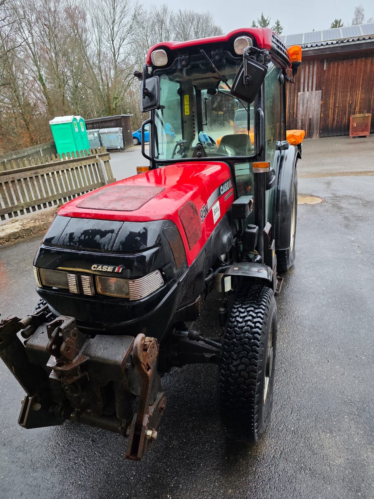 Traktor des Typs Case IH Quantum 95 N, Gebrauchtmaschine in Flossenbürg (Bild 1)