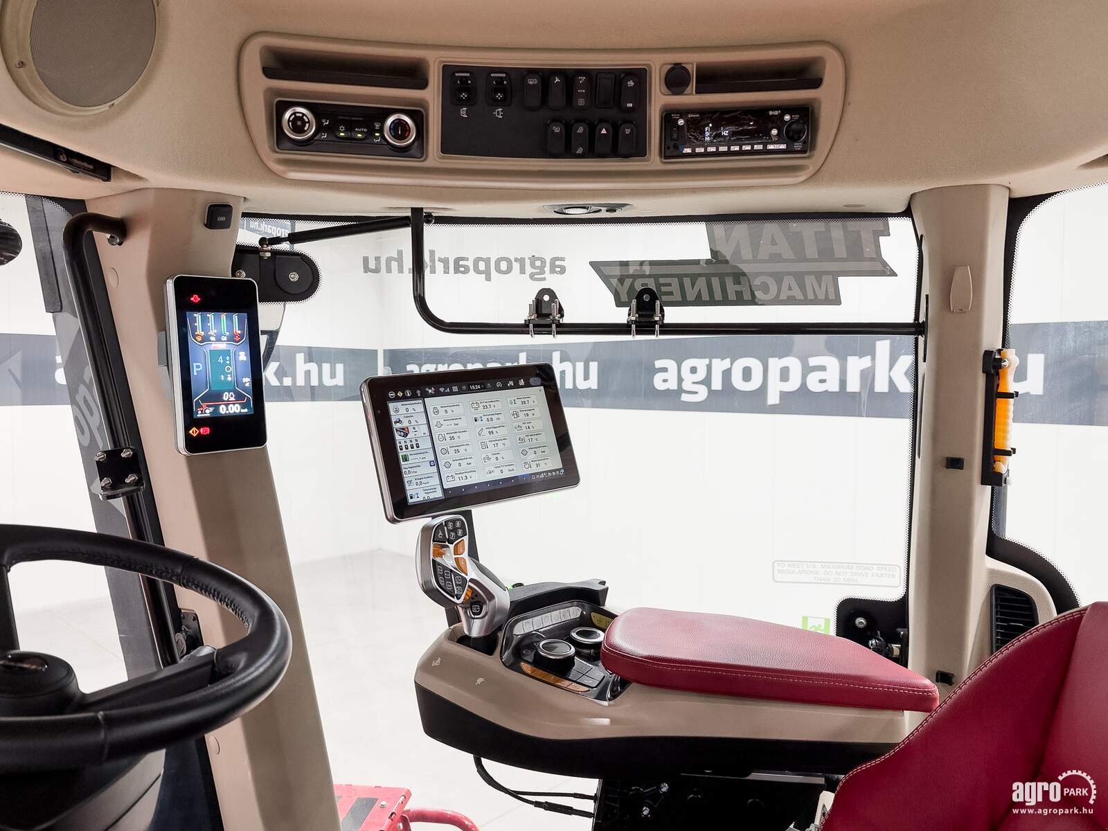 Traktor типа Case IH Steiger 500 16/2 Powershift 40 km/h, cab suspension, AFS Vector Pro Base with RTK activation, 900/60R42 tires, Gebrauchtmaschine в Csengele (Фотография 12)