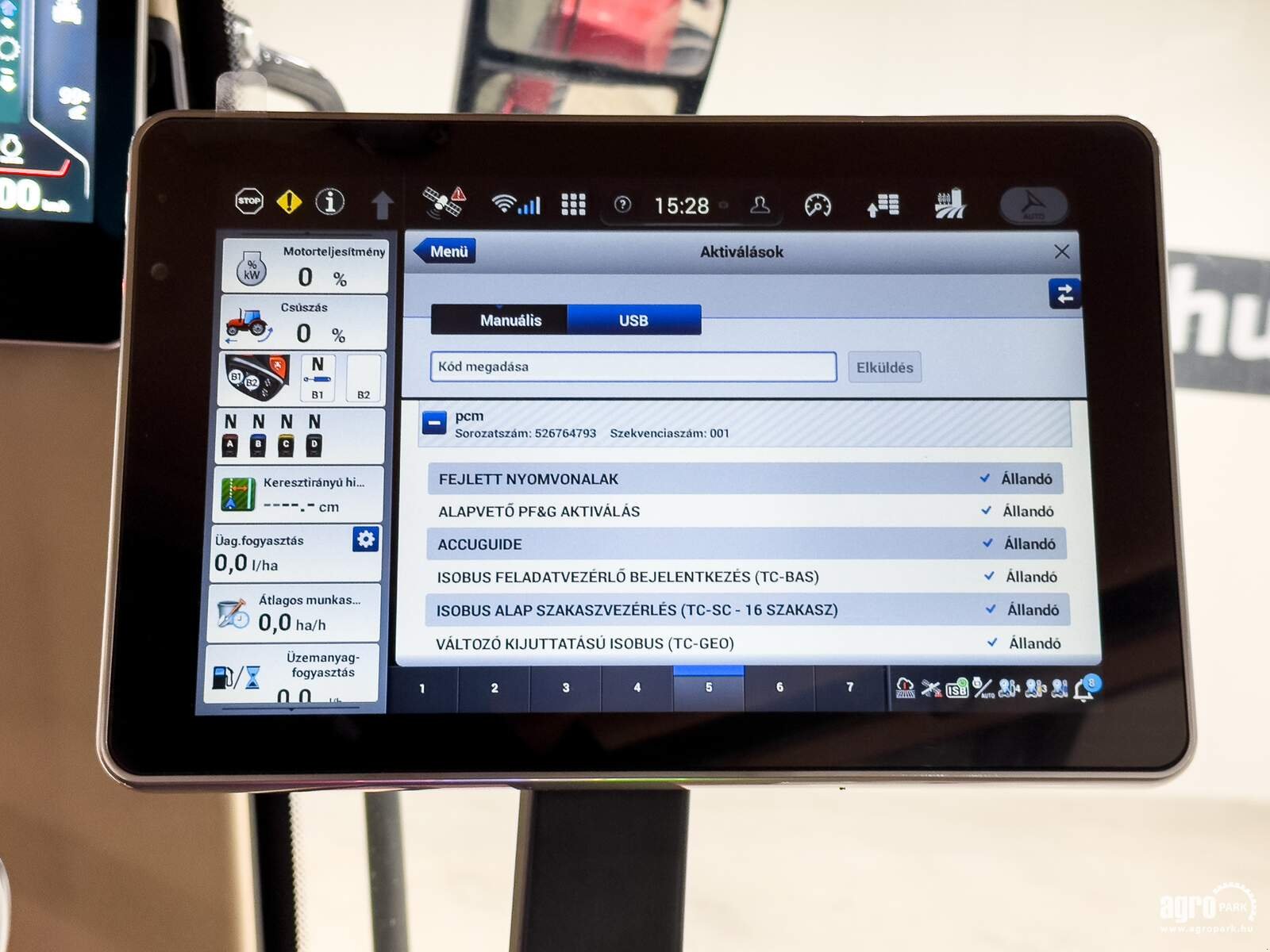 Traktor типа Case IH Steiger 500 16/2 Powershift 40 km/h, cab suspension, AFS Vector Pro Base with RTK activation, 900/60R42 tires, Gebrauchtmaschine в Csengele (Фотография 26)