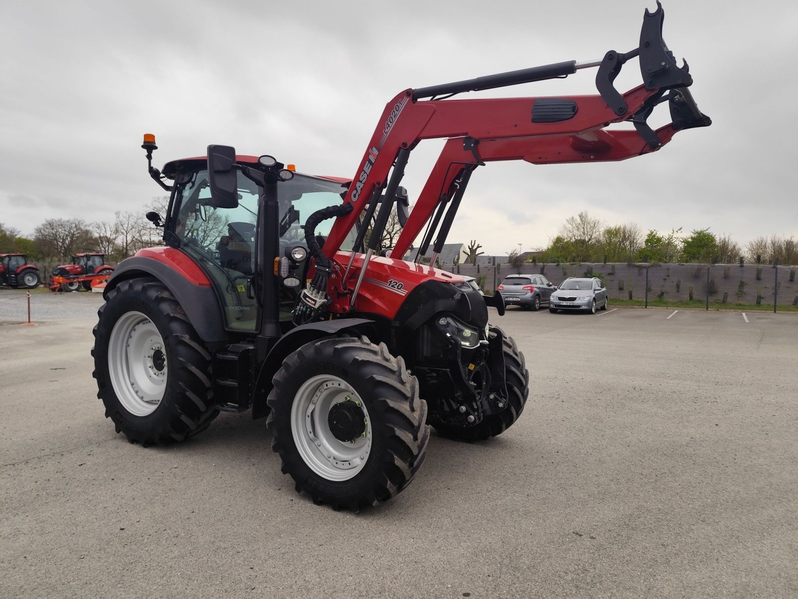 Traktor типа Case IH VESTRUM 120 CVX, Gebrauchtmaschine в Le Horps (Фотография 10)