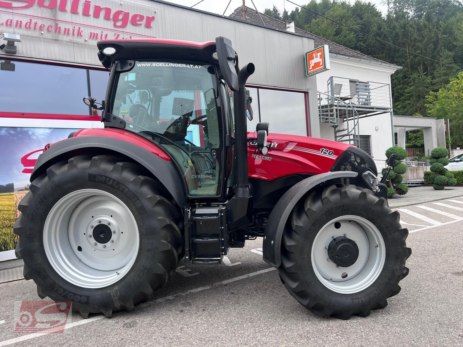 Traktor типа Case IH Vestrum 120 CVXDrive, Gebrauchtmaschine в Offenhausen (Фотография 4)