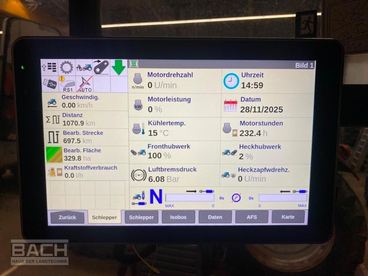 Traktor typu Case IH VESTRUM 130 AD8, Neumaschine v Boxberg-Seehof (Obrázek 6)