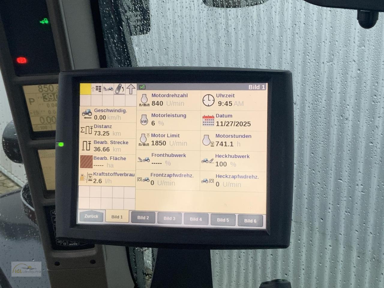 Traktor van het type Case IH Vestrum 130 CVX Driv, Gebrauchtmaschine in Pfreimd (Foto 7)