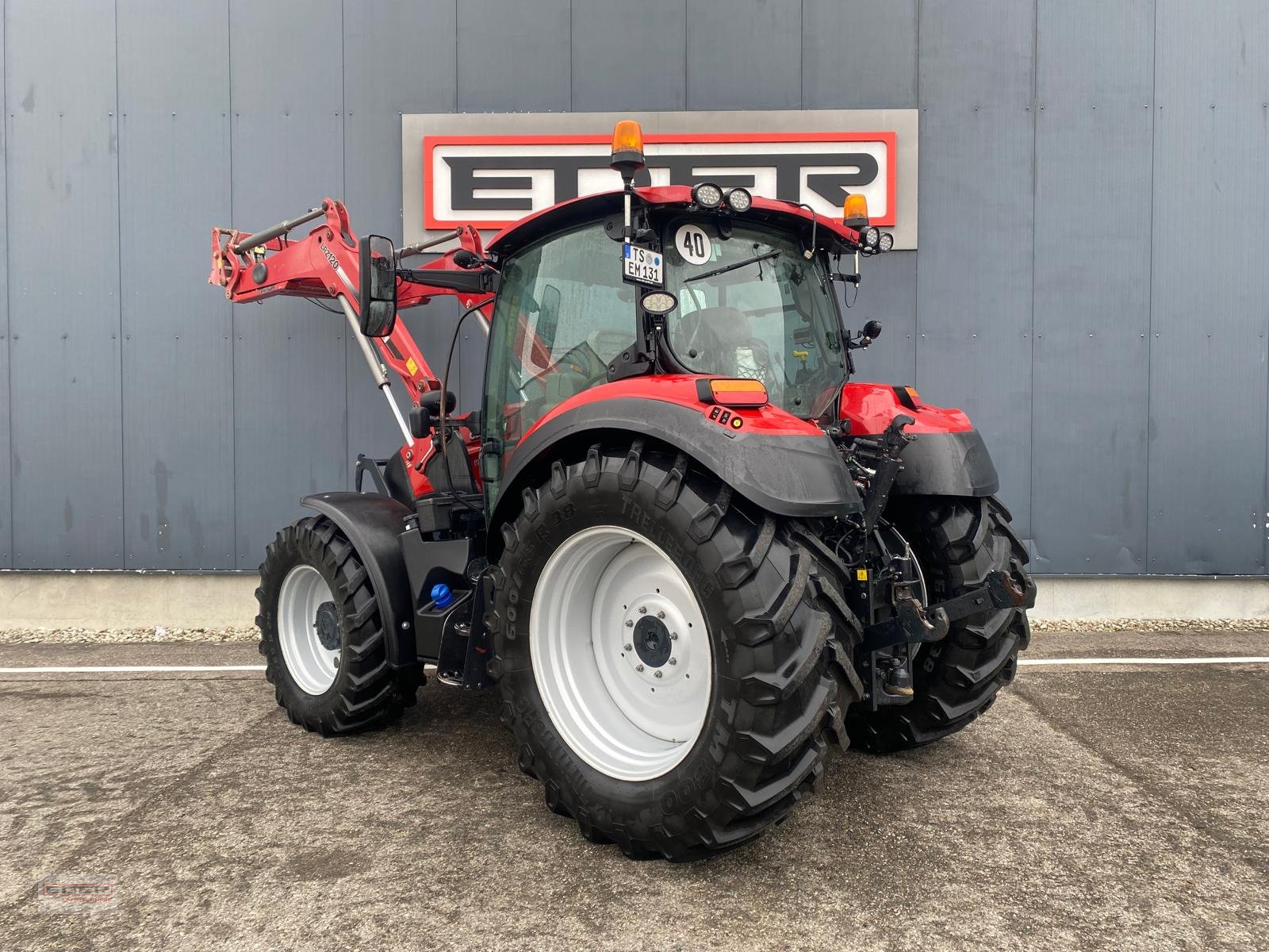 Traktor типа Case IH Vestrum 130 CVX Vollausstattung, Gebrauchtmaschine в Tuntenhausen (Фотография 11)