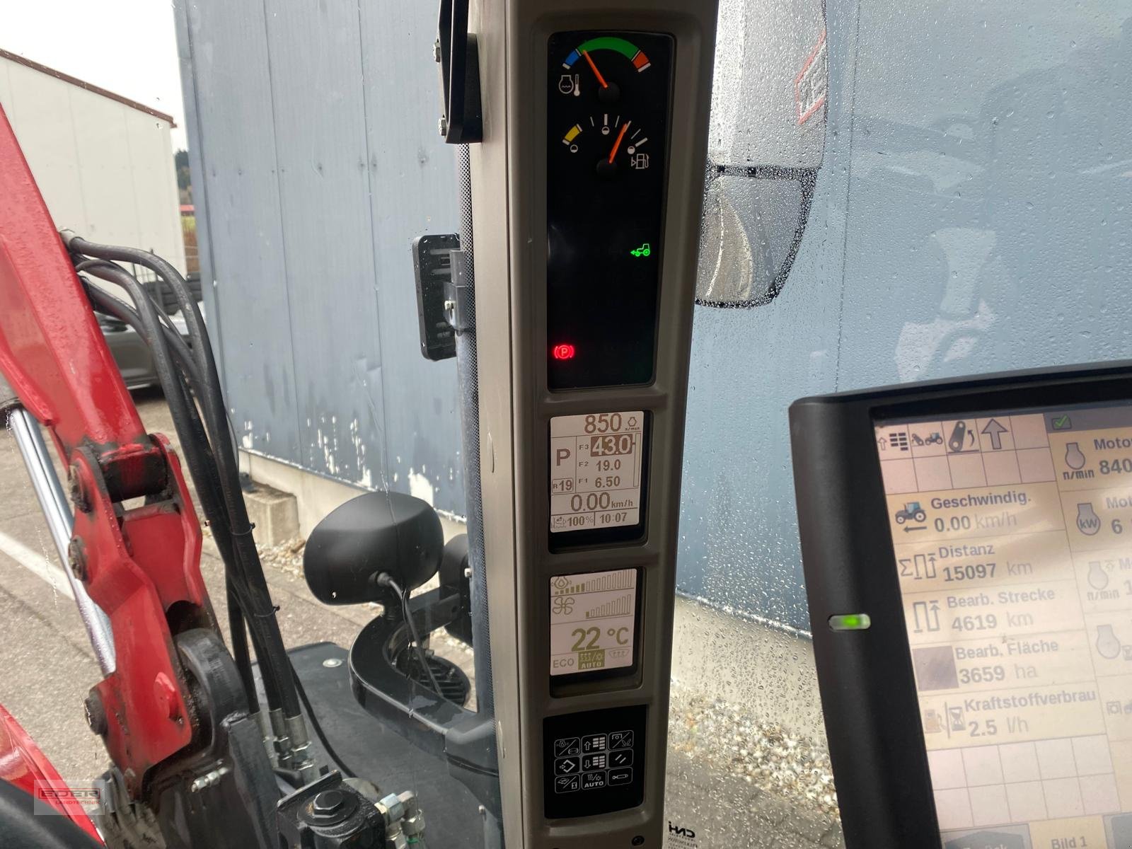 Traktor типа Case IH Vestrum 130 CVX Vollausstattung, Gebrauchtmaschine в Tuntenhausen (Фотография 27)