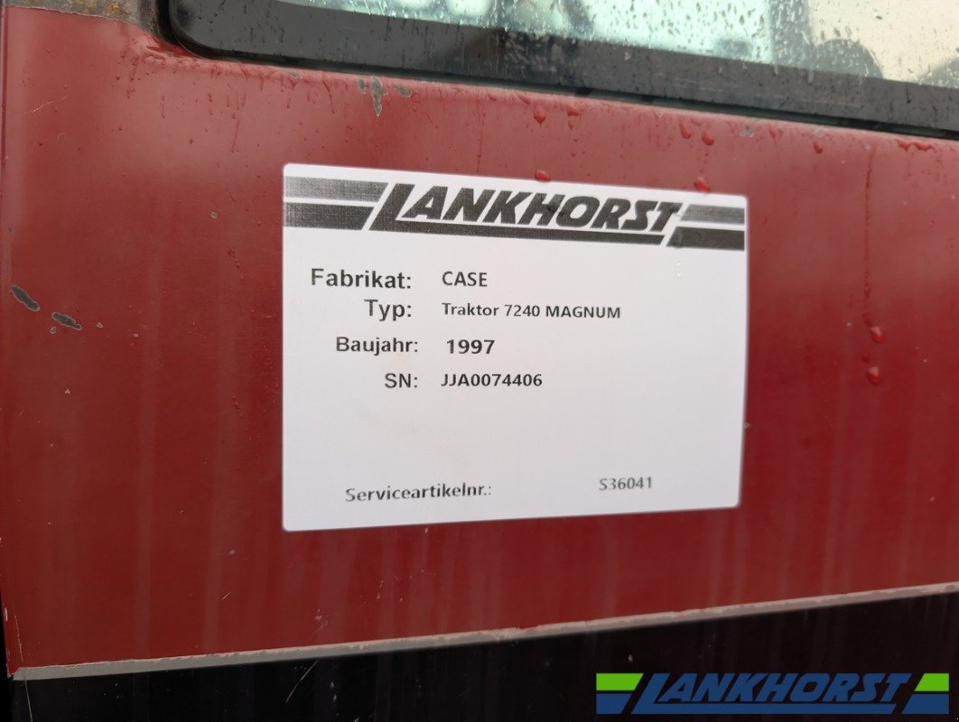 Traktor типа Case 7240 MAGNUM, Gebrauchtmaschine в Neuenkirchen / Bramsche (Фотография 19)