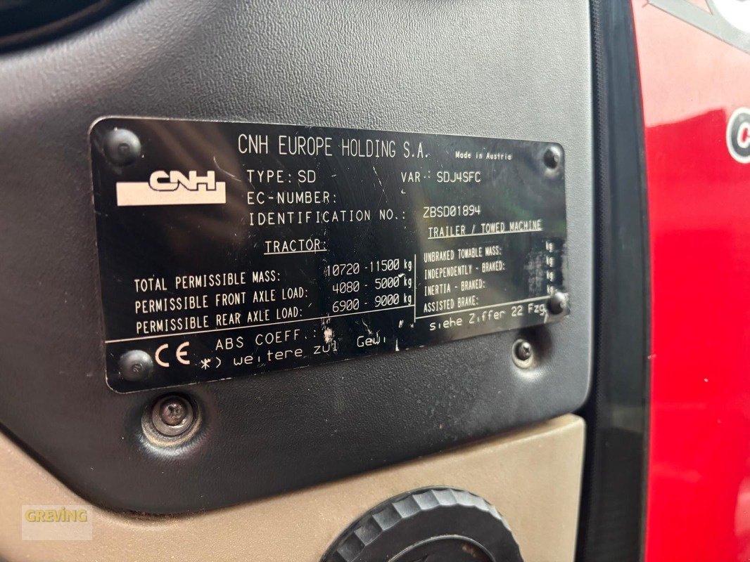 Traktor Türe ait Case CVX 175, Gebrauchtmaschine içinde Ahaus (resim 19)