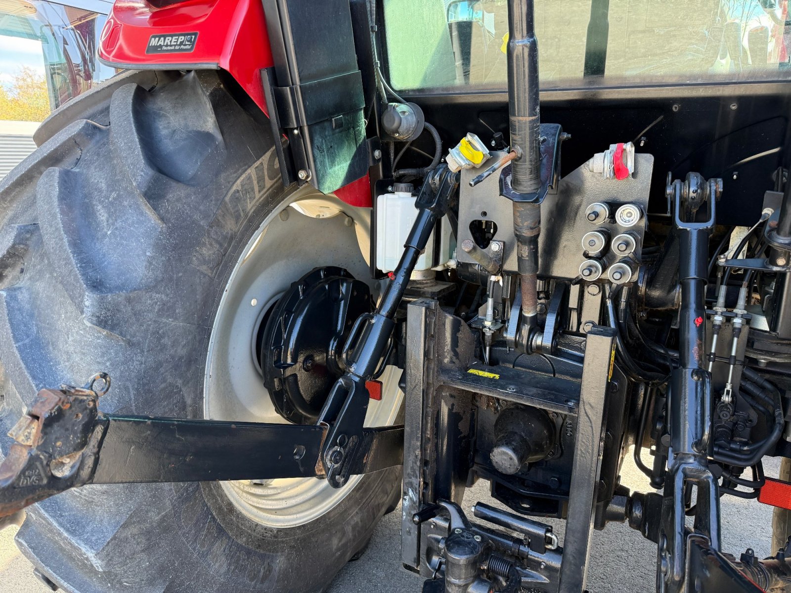 Traktor del tipo Case FARMALL 115 A - LUFT - KLIMA - FRONTLADER, Gebrauchtmaschine In Falkenstein (Immagine 11)