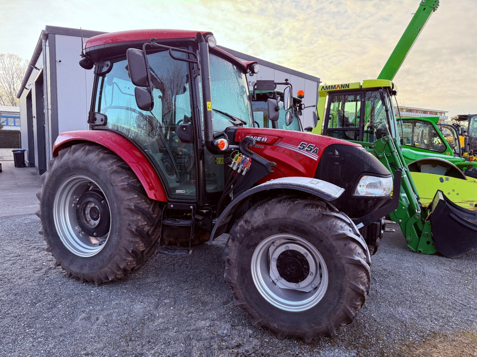 Traktor типа Case Farmall 55 inkl. Frontlader Konsolen, Gebrauchtmaschine в Falkenstein (Фотография 1)