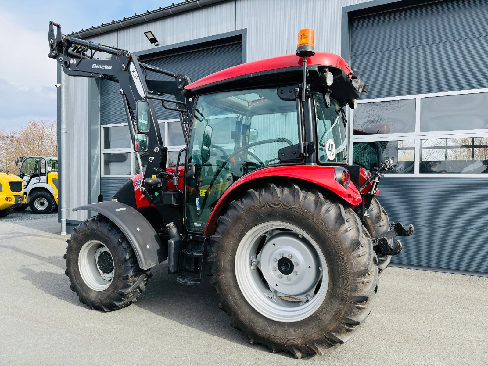 Traktor от тип Case Farmall 75 A - KLIMA - FRONTLADER, Gebrauchtmaschine в Falkenstein (Снимка 5)