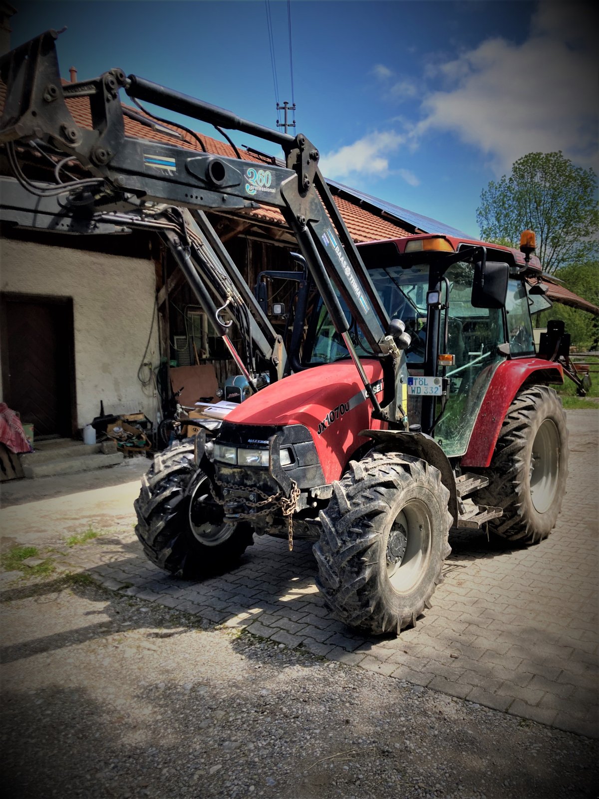 Traktor des Typs Case JX 1070 U, Gebrauchtmaschine in Murnau (Bild 1)