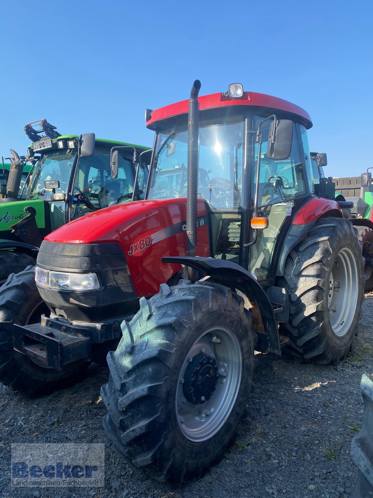 Traktor typu Case JX 80 A, Gebrauchtmaschine w Weimar-Niederwalgern (Zdjęcie 1)