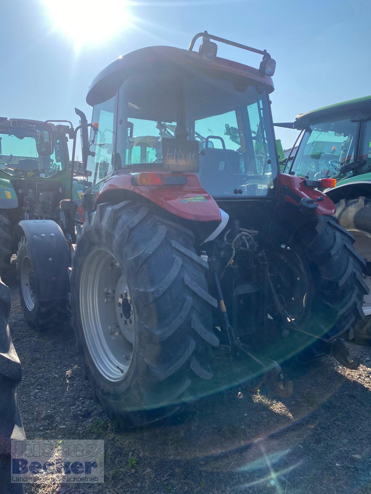 Traktor typu Case JX 80 A, Gebrauchtmaschine w Weimar-Niederwalgern (Zdjęcie 2)