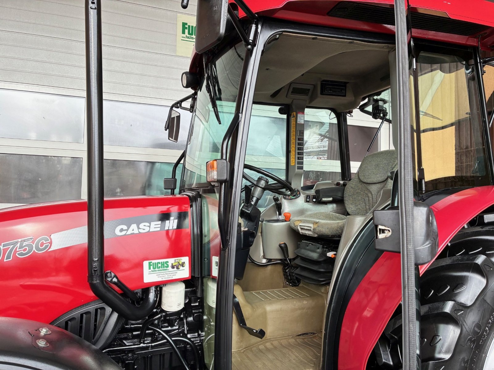 Traktor типа Case JX1075C Maxxima mit Klima, Wendeschaltung, Gebrauchtmaschine в Laaber (Фотография 4)