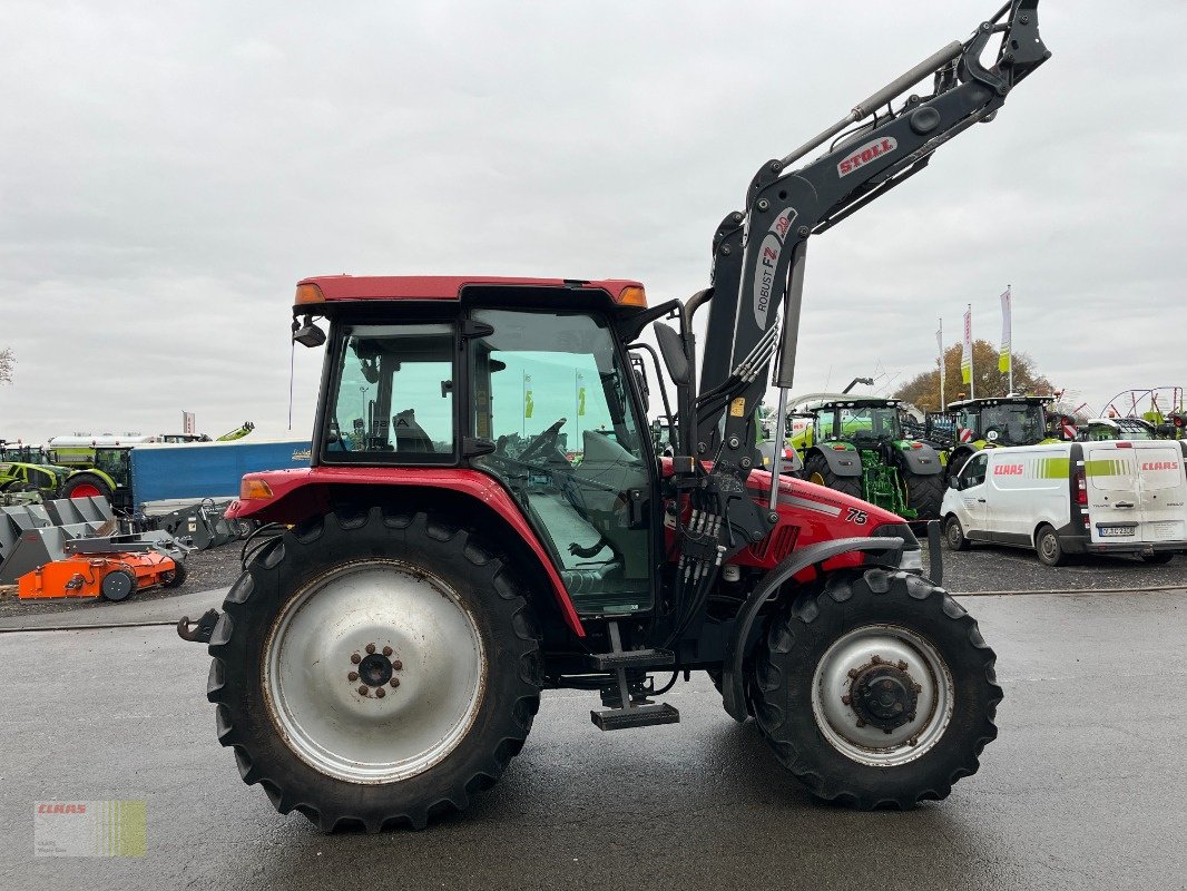 Traktor Türe ait Case JXU 75, STOLL Frontlader, Klima, Druckuft, Lastschaltung, 40 km/h, 1. Hand !, Gebrauchtmaschine içinde Molbergen (resim 8)