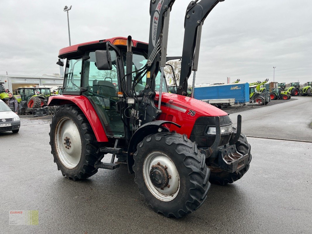 Traktor Türe ait Case JXU 75, STOLL Frontlader, Klima, Druckuft, Lastschaltung, 40 km/h, 1. Hand !, Gebrauchtmaschine içinde Molbergen (resim 9)