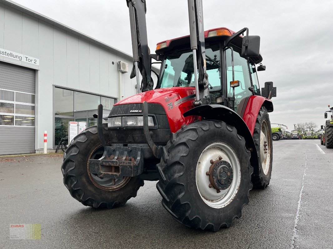 Traktor Türe ait Case JXU 75, STOLL Frontlader, Klima, Druckuft, Lastschaltung, 40 km/h, 1. Hand !, Gebrauchtmaschine içinde Molbergen (resim 25)
