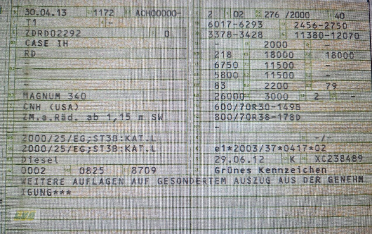 Traktor a típus Case Magnum 340, Gebrauchtmaschine ekkor: Schenkenberg (Kép 24)