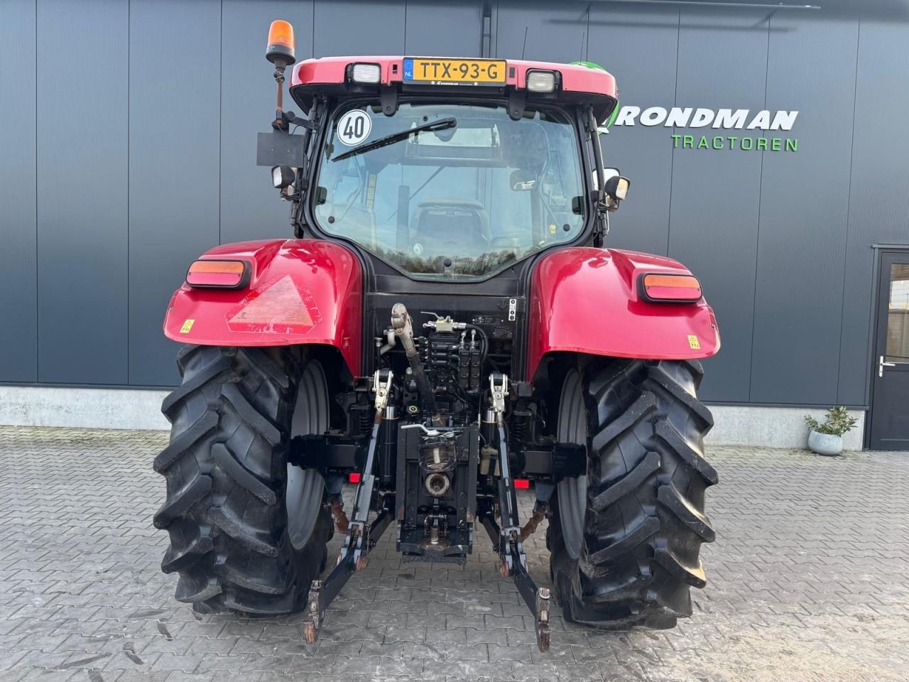 Traktor van het type Case Maxxum 100, Gebrauchtmaschine in Daarle (Foto 7)