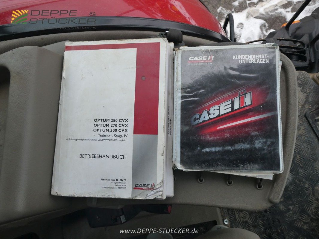 Traktor a típus Case Optum 270 CVX, Gebrauchtmaschine ekkor: Lauterberg/Barbis (Kép 14)