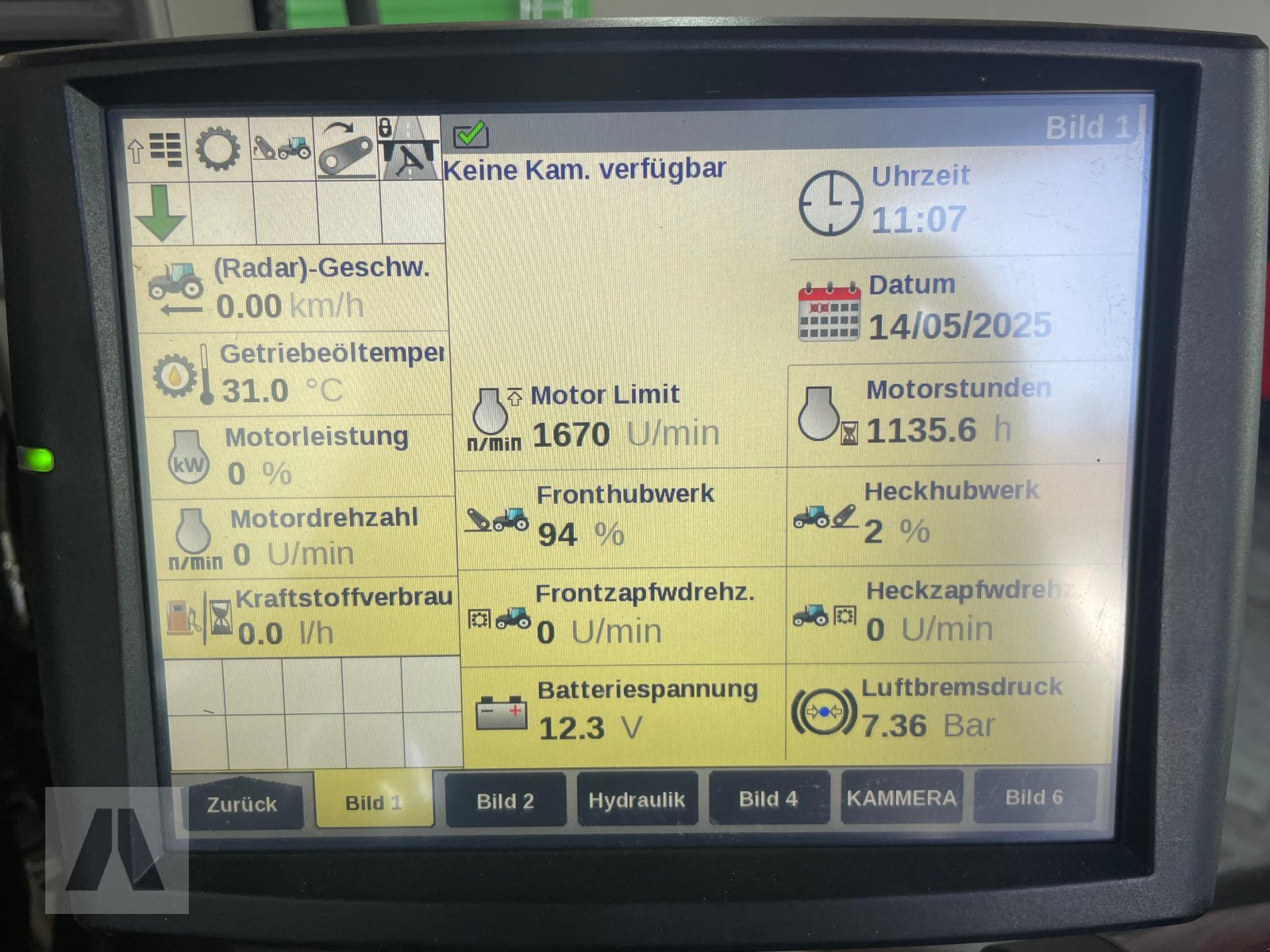 Traktor типа Case Puma 175, Gebrauchtmaschine в Regensburg (Фотография 14)