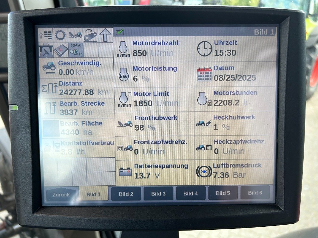 Traktor Türe ait Case Puma 185 CVX, Gebrauchtmaschine içinde Sittensen (resim 11)
