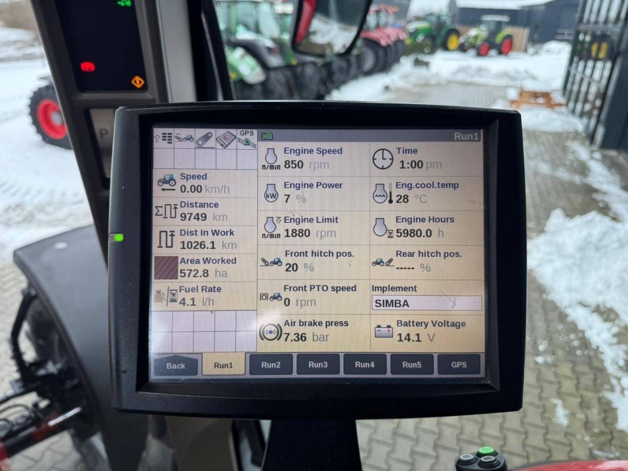 Traktor a típus Case Puma 200 Cvx, Gebrauchtmaschine ekkor: Daarle (Kép 11)
