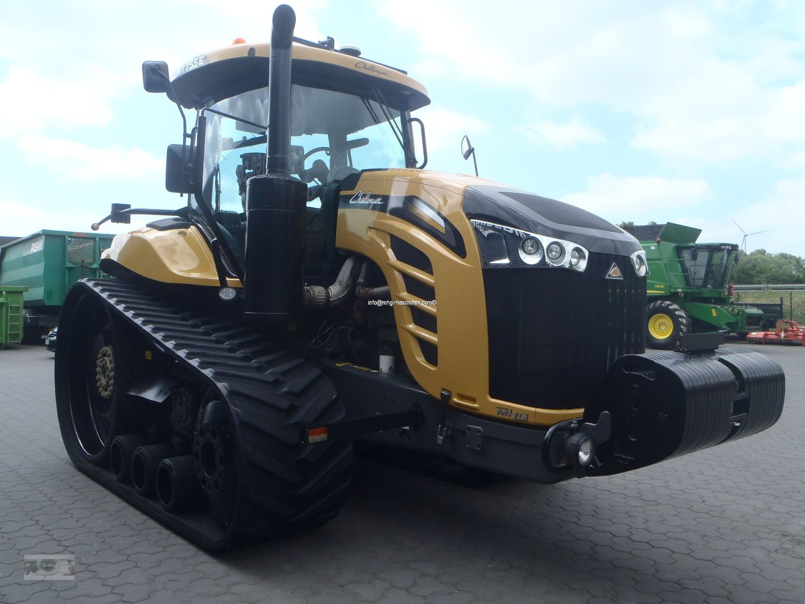 Traktor типа Challenger MT 755 E GPS, Gebrauchtmaschine в Gescher (Фотография 7)