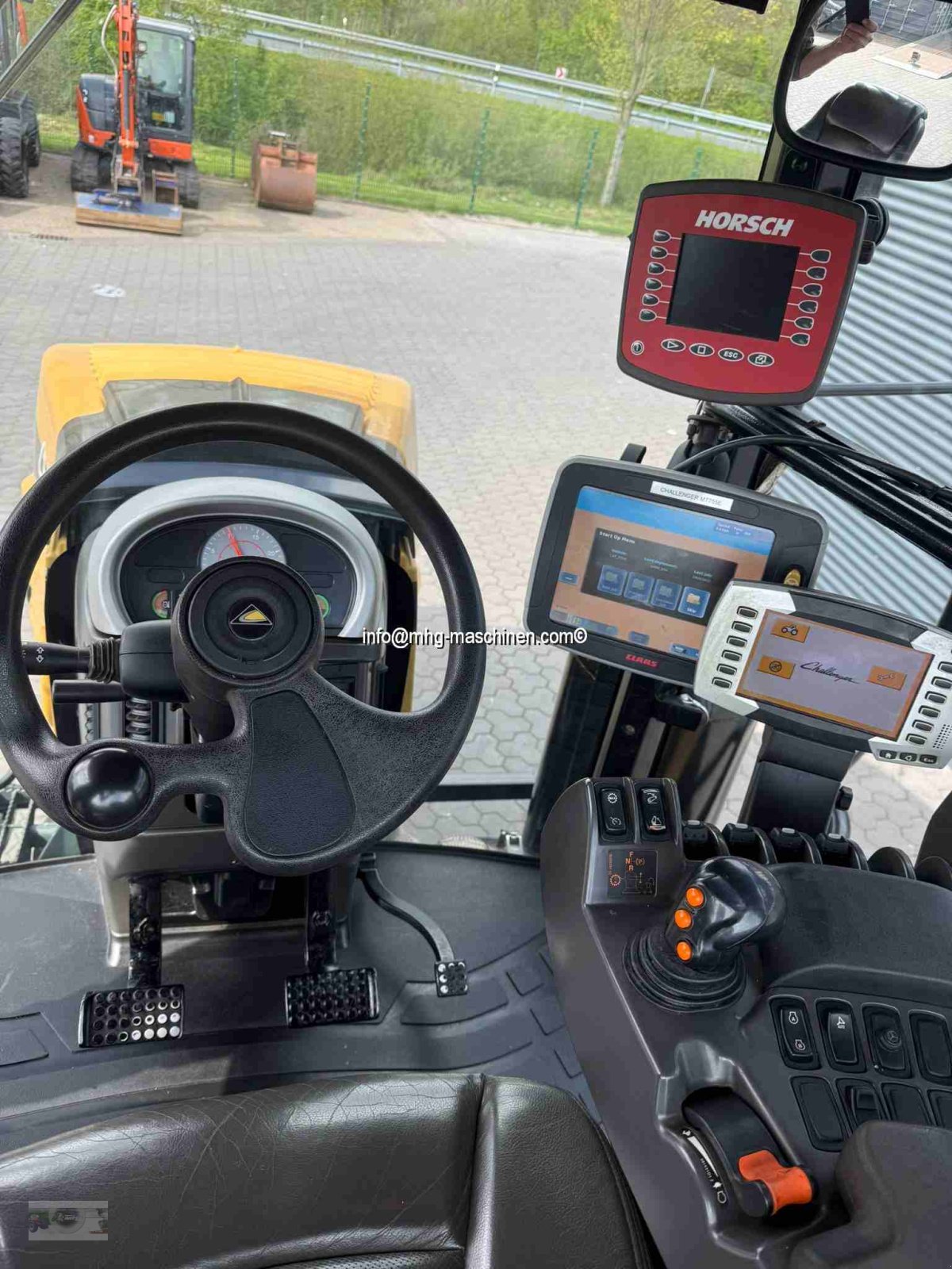 Traktor Türe ait Challenger MT 755 E, Gebrauchtmaschine içinde Gescher (resim 10)