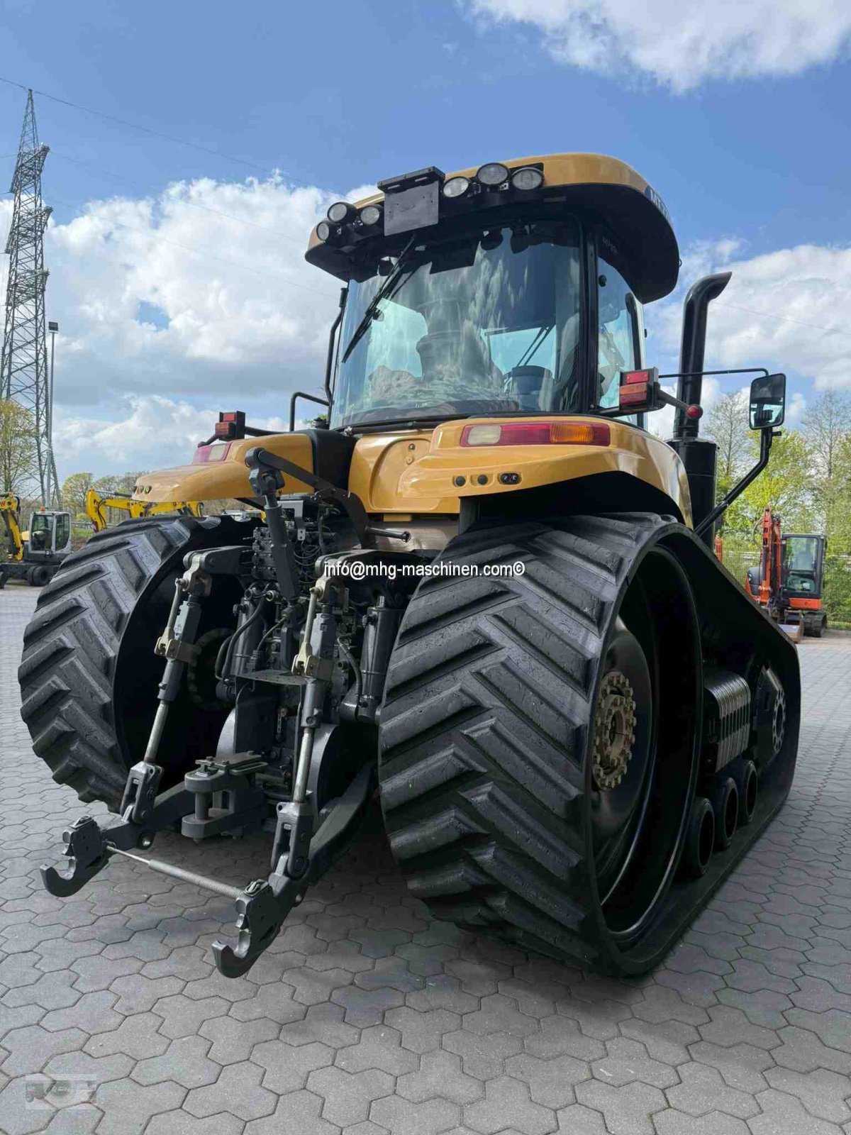 Traktor Türe ait Challenger MT 775 E PTO, EHR, Gebrauchtmaschine içinde Gescher (resim 5)