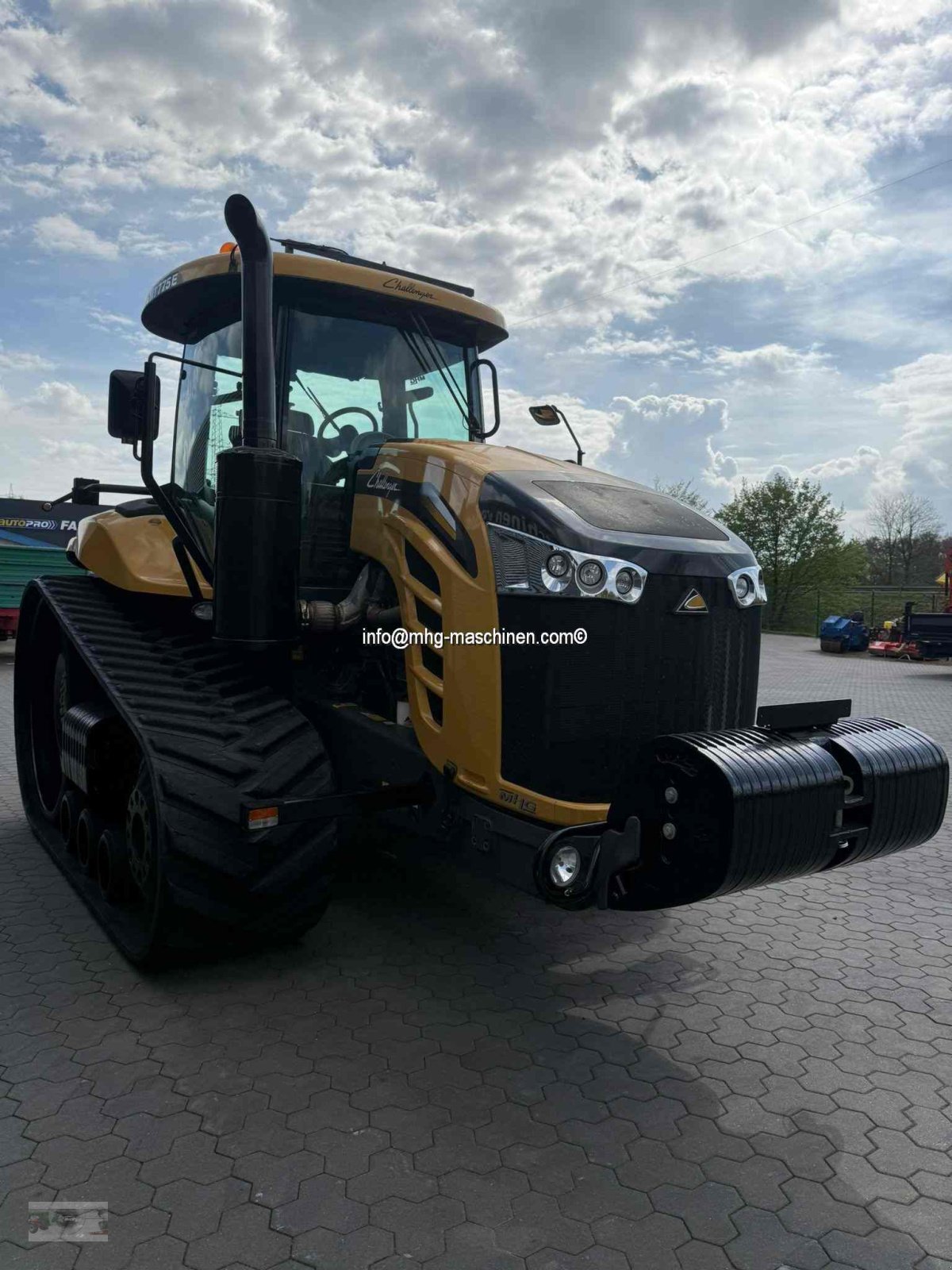 Traktor Türe ait Challenger MT 775 E PTO, EHR, Gebrauchtmaschine içinde Gescher (resim 7)