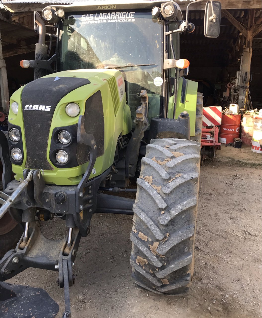 Traktor tip CLAAS 460 Arion, Gebrauchtmaschine in MORLHON LE HAUT (Poză 4)