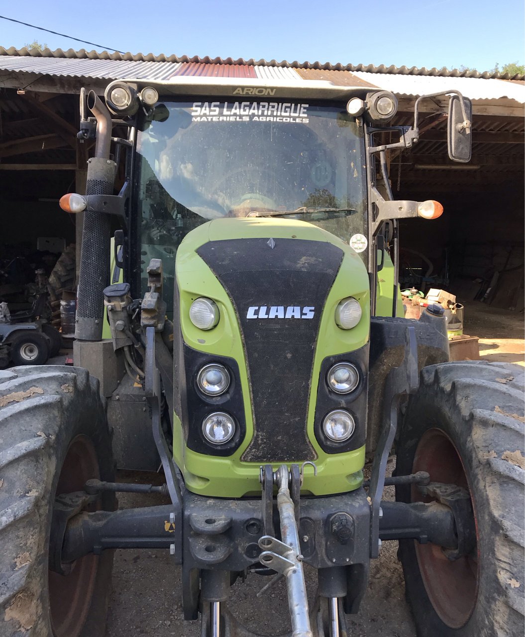 Traktor tip CLAAS 460 Arion, Gebrauchtmaschine in MORLHON LE HAUT (Poză 5)