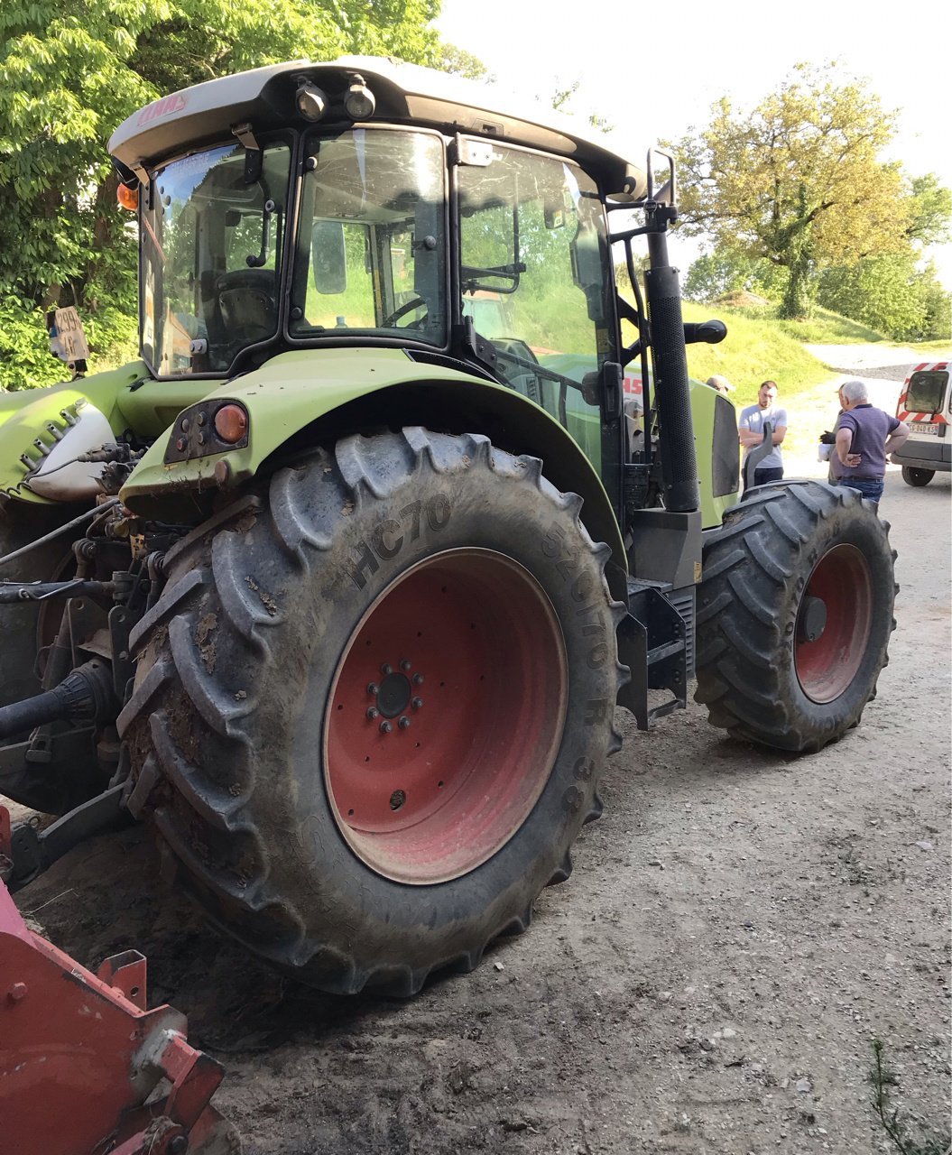Traktor tip CLAAS 460 Arion, Gebrauchtmaschine in MORLHON LE HAUT (Poză 3)