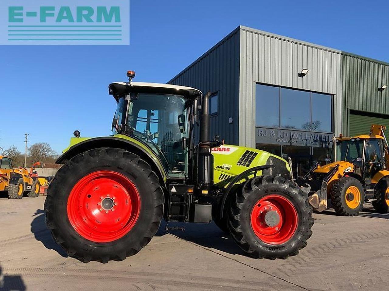 Traktor of the type CLAAS 650 arion tractor (st25367), Gebrauchtmaschine in SHAFTESBURY (Picture 1)