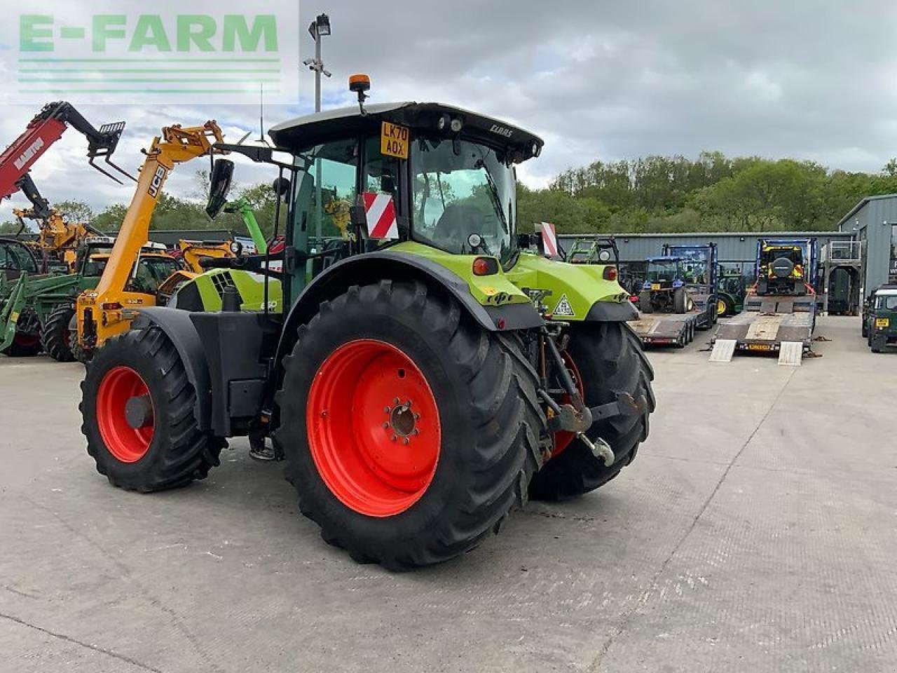Traktor Türe ait CLAAS 650 arion tractor (st25367), Gebrauchtmaschine içinde SHAFTESBURY (resim 7)