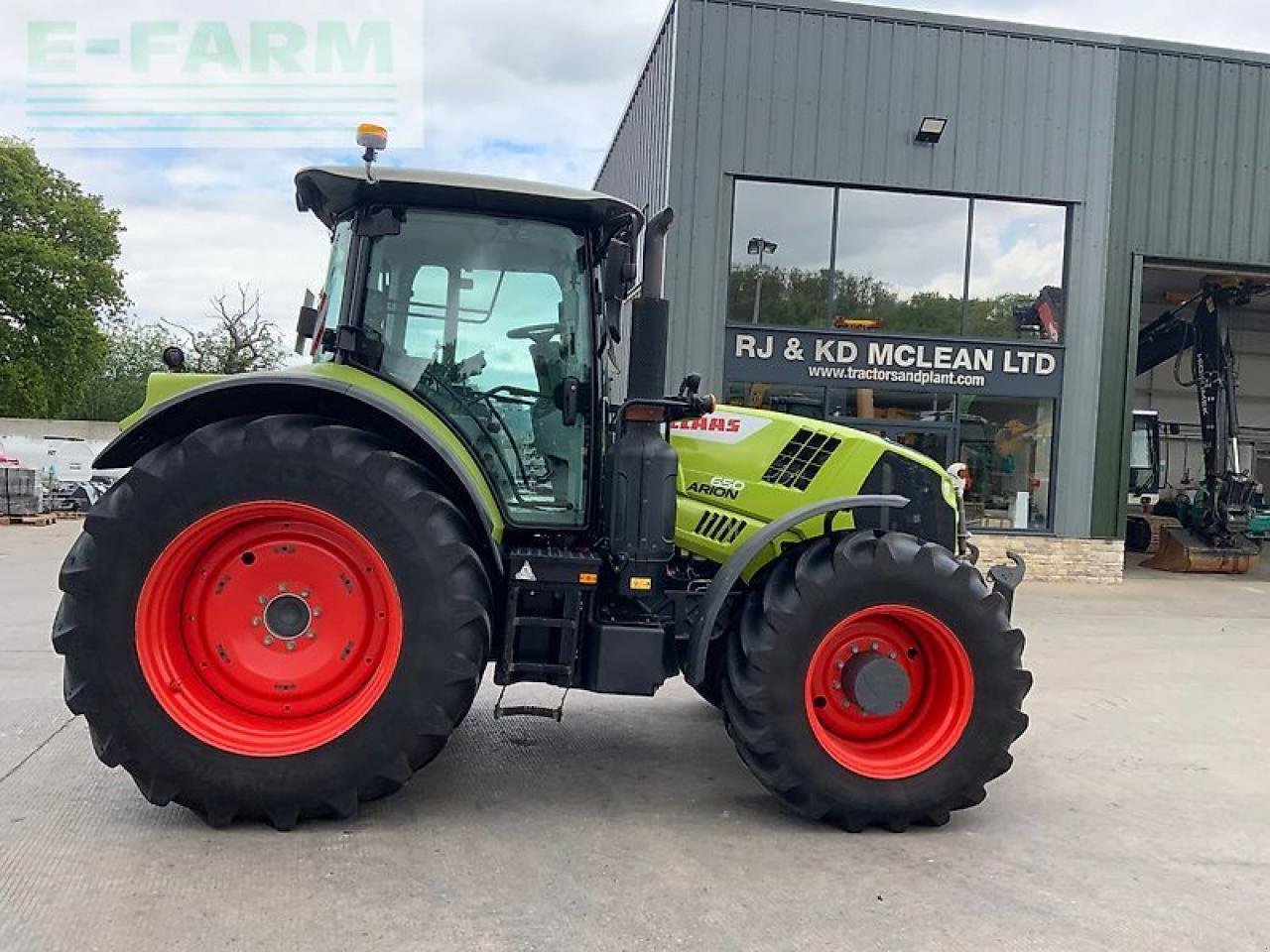 Traktor Türe ait CLAAS 650 arion tractor (st25367), Gebrauchtmaschine içinde SHAFTESBURY (resim 10)