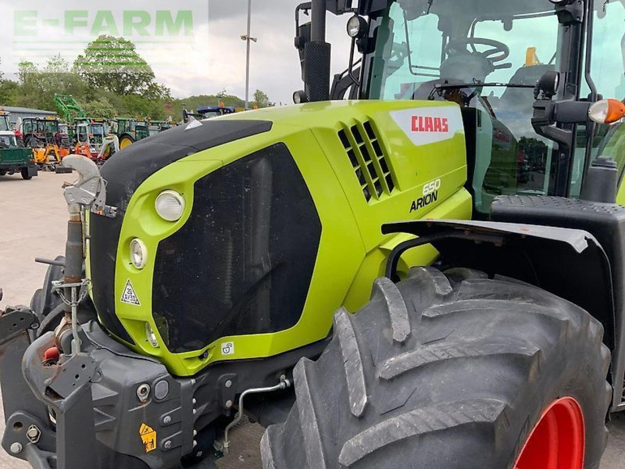 Traktor Türe ait CLAAS 650 arion tractor (st25367), Gebrauchtmaschine içinde SHAFTESBURY (resim 17)