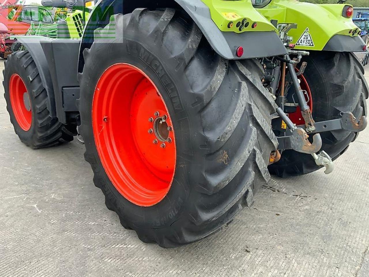 Traktor Türe ait CLAAS 650 arion tractor (st25367), Gebrauchtmaschine içinde SHAFTESBURY (resim 18)
