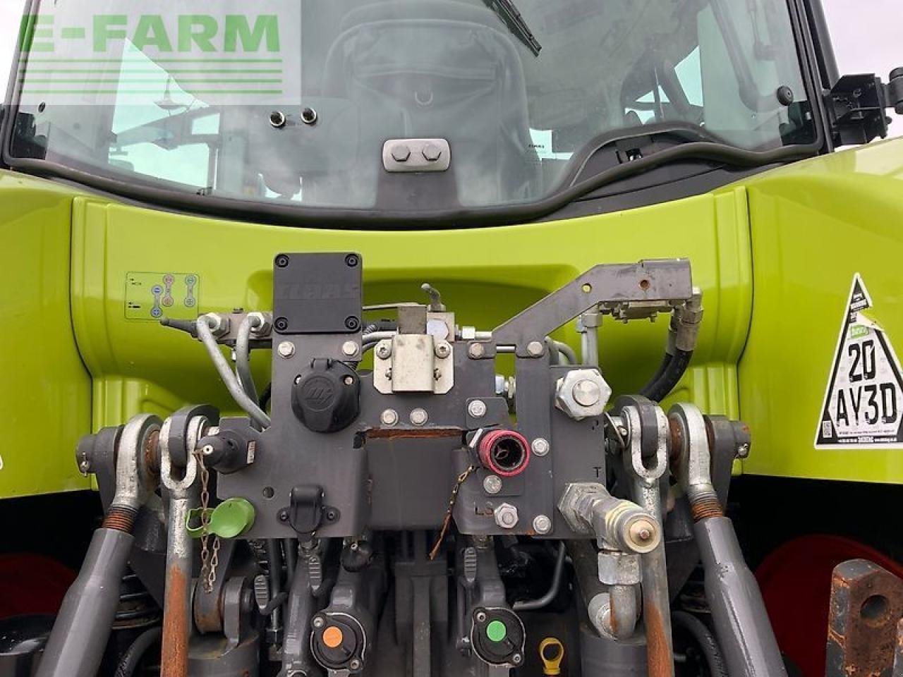 Traktor Türe ait CLAAS 650 arion tractor (st25367), Gebrauchtmaschine içinde SHAFTESBURY (resim 19)