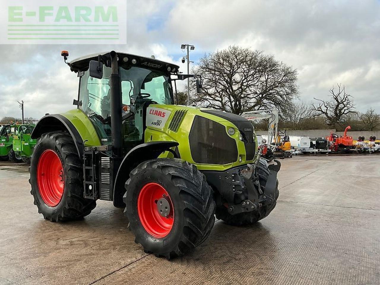 Traktor Türe ait CLAAS 810 axion tractor (st25759), Gebrauchtmaschine içinde SHAFTESBURY (resim 3)