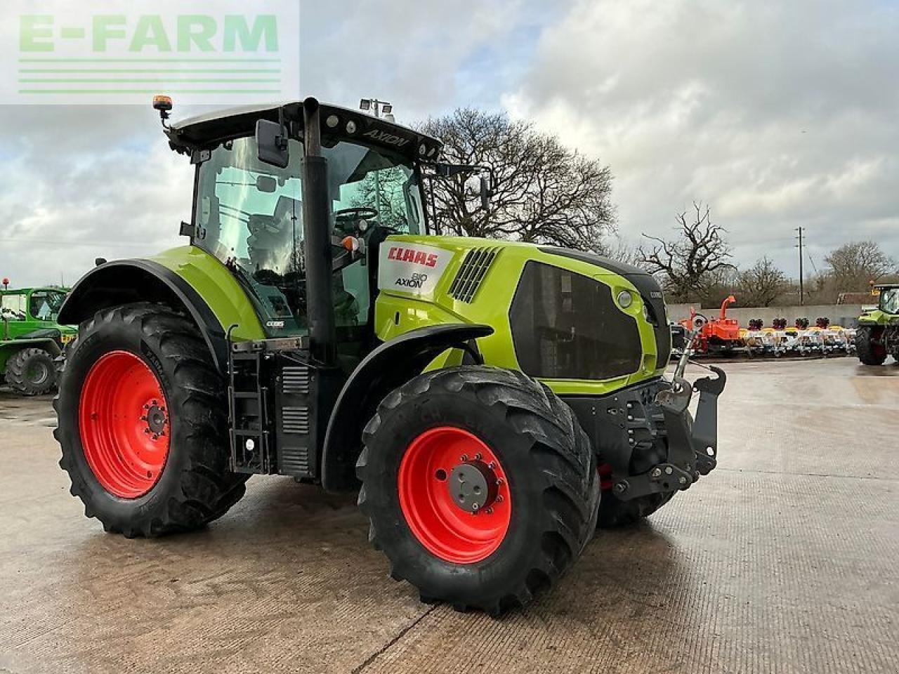 Traktor Türe ait CLAAS 810 axion tractor (st25759), Gebrauchtmaschine içinde SHAFTESBURY (resim 5)