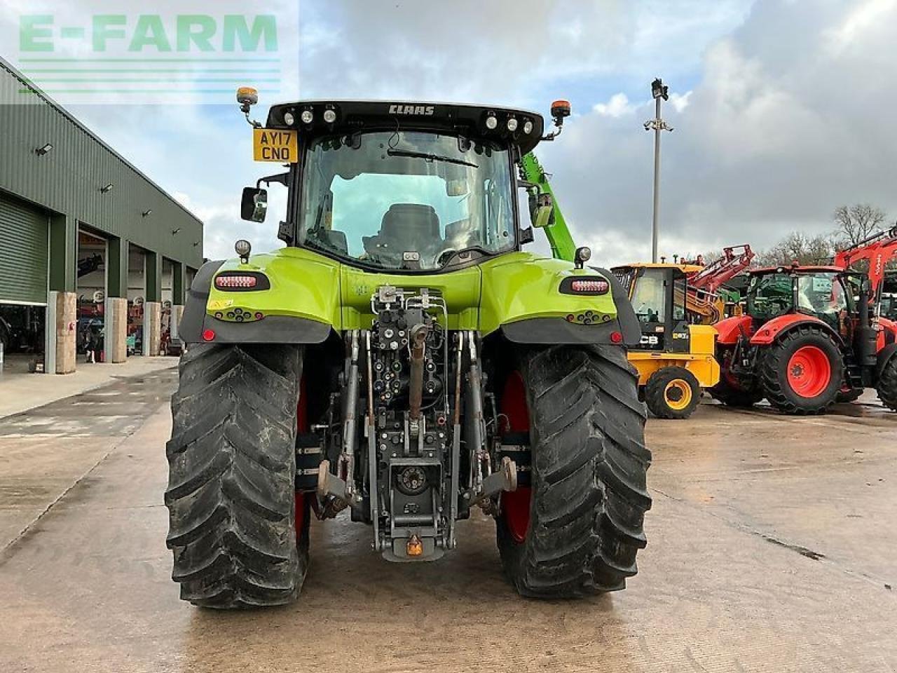 Traktor Türe ait CLAAS 810 axion tractor (st25759), Gebrauchtmaschine içinde SHAFTESBURY (resim 11)
