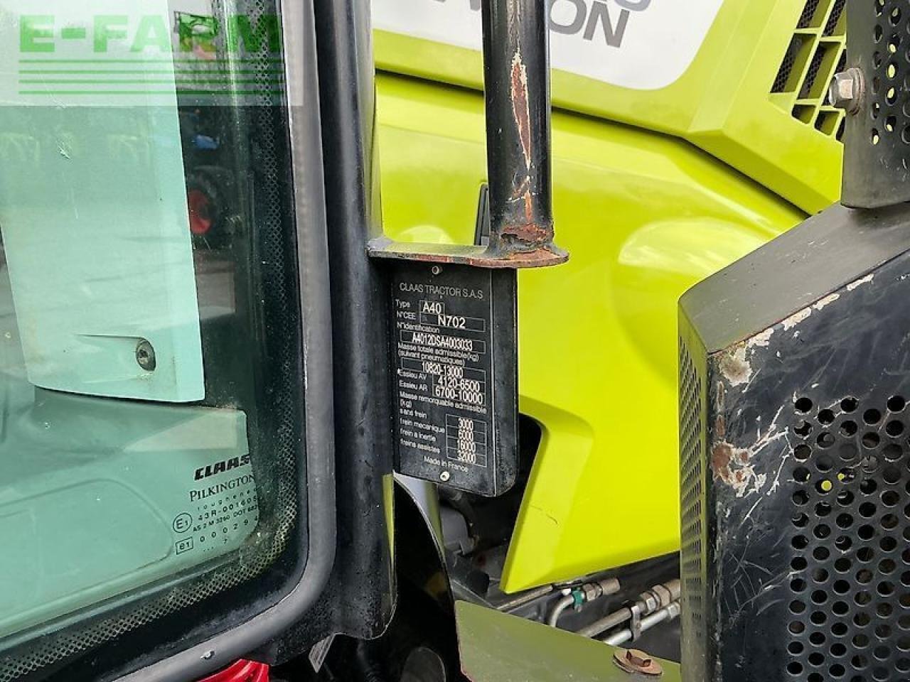 Traktor Türe ait CLAAS 810 axion tractor (st25759), Gebrauchtmaschine içinde SHAFTESBURY (resim 21)